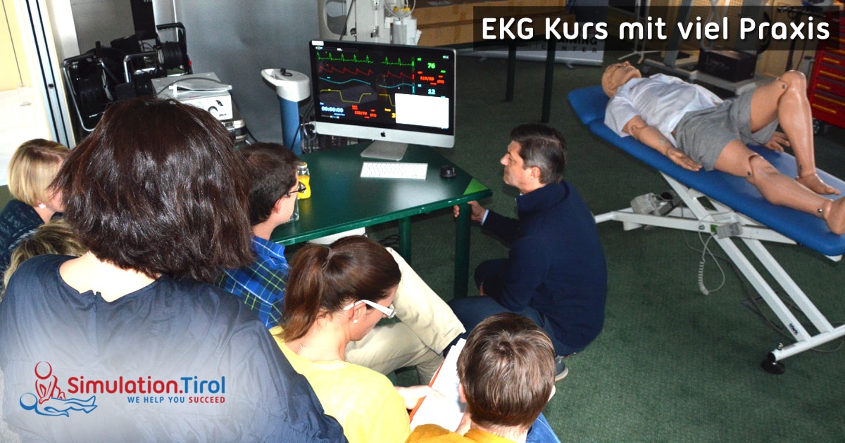EKG Kurs am Simulator ein Bericht